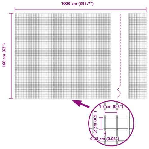 zavarena žičana ograda s 5 U stupova Zelena 1.6x10 m Čelik Cijena