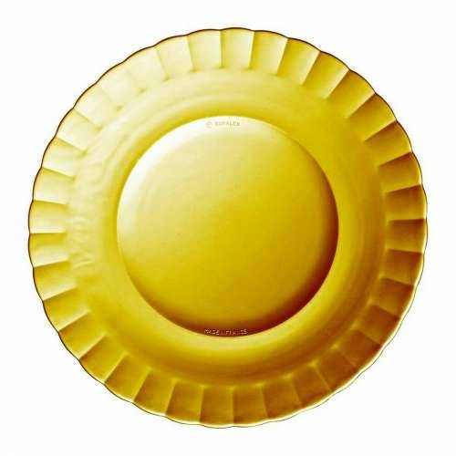 Plakans šķīvis Duralex Picardie Kristal Jantar Ø 26 cm (24 kom.) Cijena