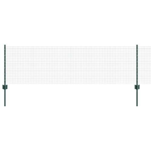 zavarena žičana ograda s 11 U postova Zelena 0.6x25 m Čelik Cijena