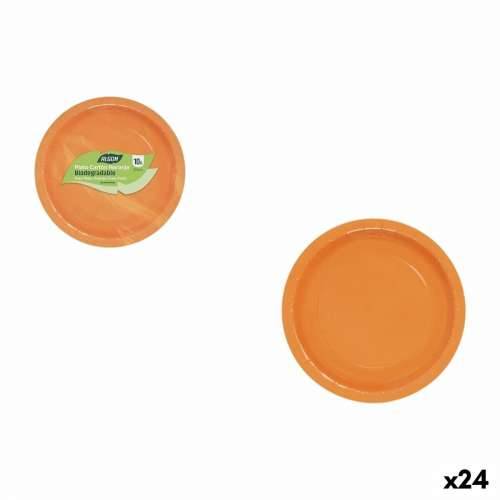 Set tanjura Algon Oranžna 20 cm 10 Dijelovi (24 kom.) Cijena