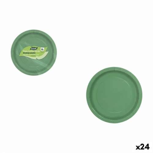 Set tanjura Algon Zelena 20 cm 10 Dijelovi (24 kom.) Cijena