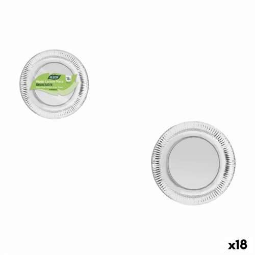 Set tanjura Algon Srebrna 18 cm 12 Dijelovi (18 kom.) Cijena