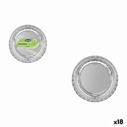 Set tanjura Algon Srebrna 20 cm 10 Dijelovi (18 kom.) Cijena