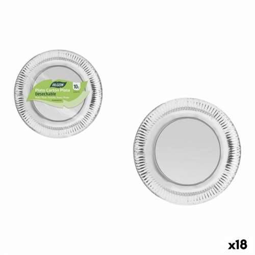 Set tanjura Algon Srebrna 23 cm 10 Dijelovi (18 kom.) Cijena