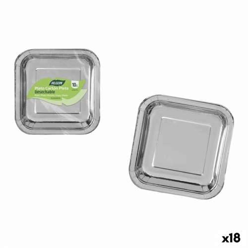 Set tanjura Algon Srebrna 23 cm 10 Dijelovi (18 kom.) Cijena