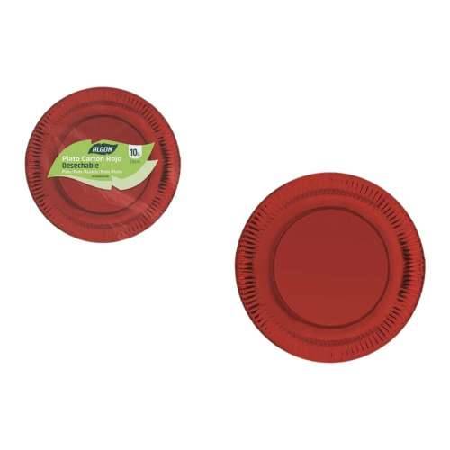 Set tanjura Algon Crvena 23 cm 10 Dijelovi (18 kom.) Cijena