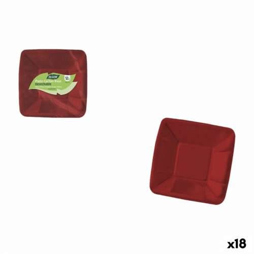 Set tanjura Algon Crvena 18 cm 12 Dijelovi (18 kom.) Cijena