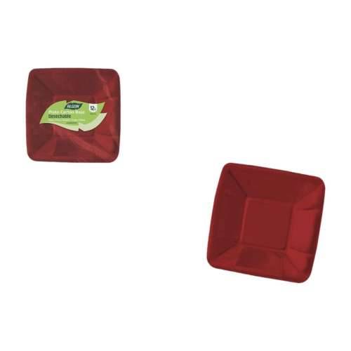 Set tanjura Algon Crvena 18 cm 12 Dijelovi (18 kom.) Cijena