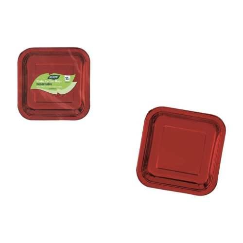 Set tanjura Algon Crvena 20 cm 10 Dijelovi (18 kom.) Cijena