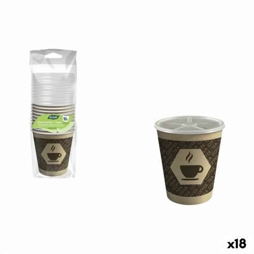 Set Čaša Algon Smeđa 200 ml 10 Dijelovi (18 kom.) Cijena