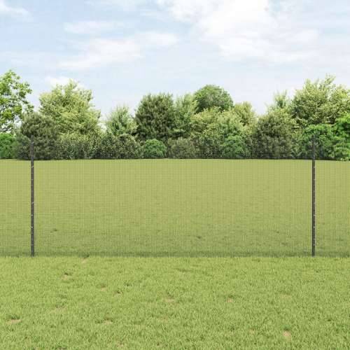 Set ograde od piletine Set od 2 Siva Metal Ograda 10 x 1 m Cijena