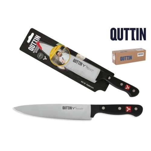 Kuhinjski Nož Quttin SYBARITE Crna Srebrna 20 cm (8 kom.) Cijena