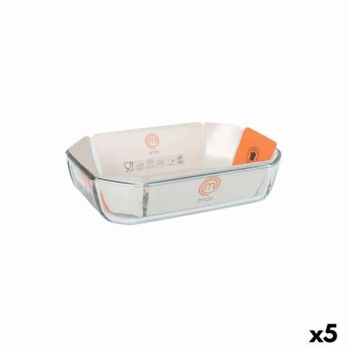 Posuda za Pečenje MasterChef Pravokutno 2,2 L 27 x 18 cm (5 kom.) Cijena