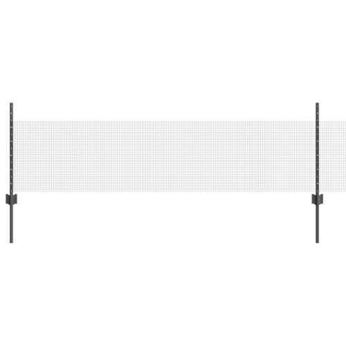 Set ograde za piletinu Set od 2 Siva Metal, Plastika 25 x 0.5 m Cijena