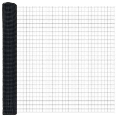 Set ograde za kokoši Set od 2 Siva Metal, žica s PVC premazom Cijena