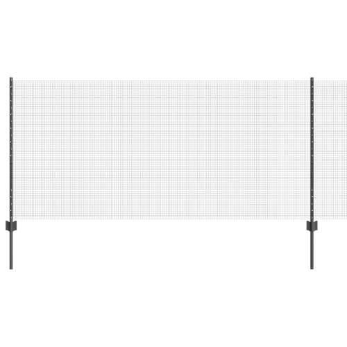 Set ograde za kokoši Set od 2 Siva Metal, žica s PVC premazom Cijena
