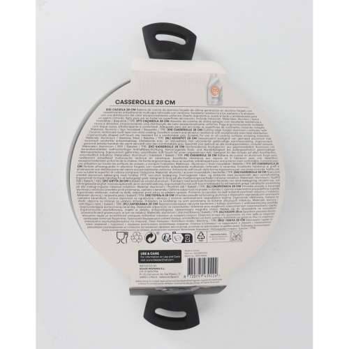 Duboka tava s poklopcem MasterChef 28 cm (4 kom.) Cijena