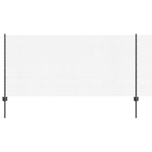 set ograde za vrt Set od 2 Siva Pocinčana čelika 25 x 1 m Cijena