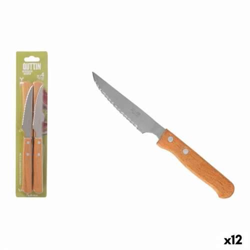 Set za Moževa za Meso Inde NATURA Smeđa Srebrna 10,5 cm 4 Dijelovi (12 kom.) Cijena