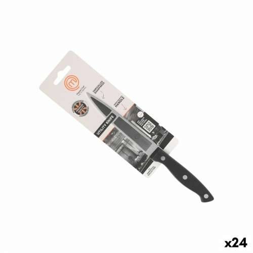 Kuhinjski Nož MasterChef Crna Srebrna 12 cm višenamjenski (24 kom.) Cijena