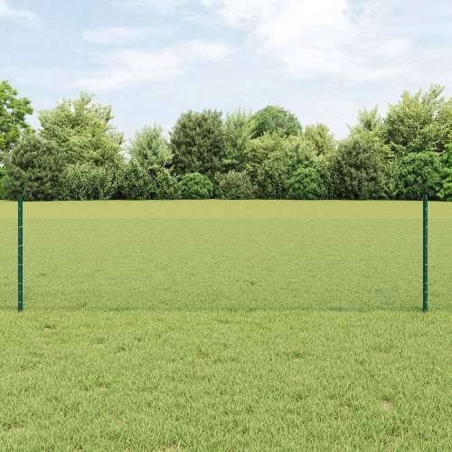 Stupovi ograde 5 kom U-kanal Zeleni 60 cm Čelik Cijena