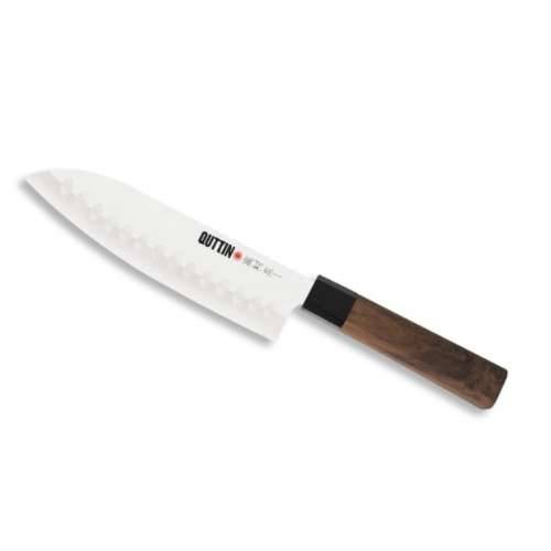 Kuhinjski Nož Quttin SANTOKU Takamura Smeđa Srebrna 17 cm (12 kom.) Cijena