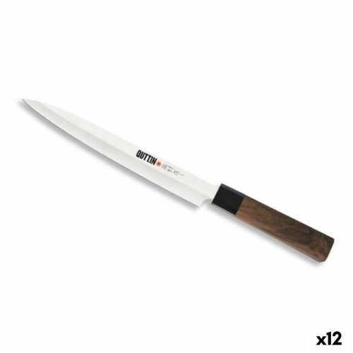 Kuhinjski Nož Quttin YANAGIBA Takamura Smeđa Srebrna 20 cm (12 kom.) Cijena