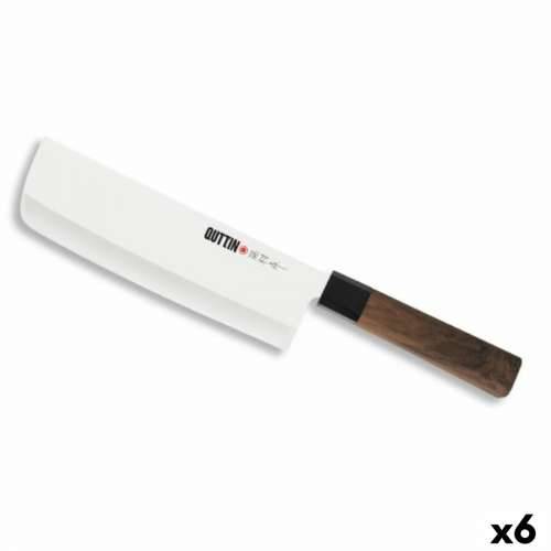 Kuhinjski Nož Quttin Takamura Smeđa Srebrna 17 cm (6 kom.) Cijena