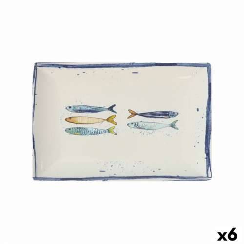 Posuda za Pečenje La Mediterránea Peixe Pravokutno Ribe 30 x 20 x 2,5 cm (6 kom.) Cijena
