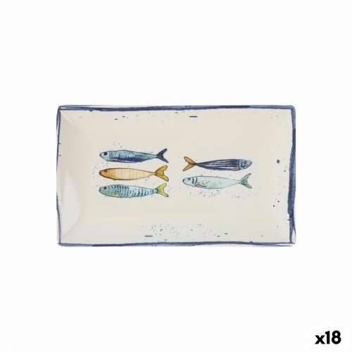 Posuda za Pečenje La Mediterránea Peixe Pravokutno Ribe 25,3 x 15 x 2 cm (18 kom.) Cijena