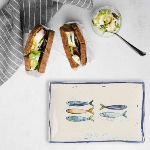 Posuda za Pečenje La Mediterránea Peixe Pravokutno Ribe 25,3 x 15 x 2 cm (18 kom.) Cijena