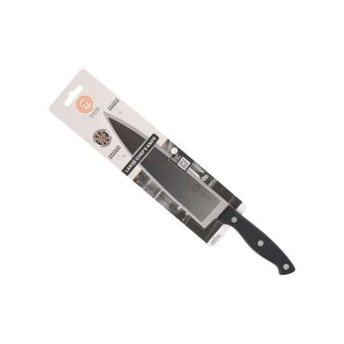 Kuhinjski Nož MasterChef Chef Crna Srebrna 20 cm (18 kom.) Cijena