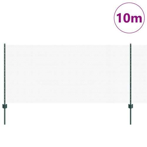Ograde postova 5 kom U-kanal Zelena 100 cm Čelik, Šesterokutna ograda Zelena 1x10 m Čelik Cijena