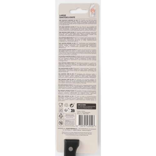 Kuhinjski Nož MasterChef Crna Srebrna 18 cm (18 kom.) Cijena