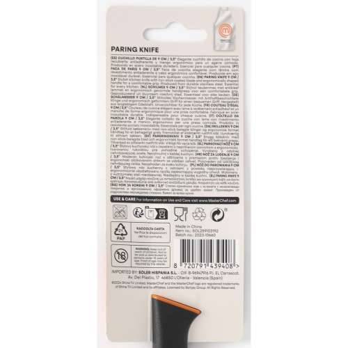 Kuhinjski Nož MasterChef Crna Srebrna 9 cm (24 kom.) Cijena