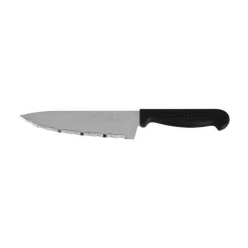 Kuhinjski Nož Quttin Laser Crna Srebrna 28 x 6 x 1,3 cm (28 kom.) Cijena