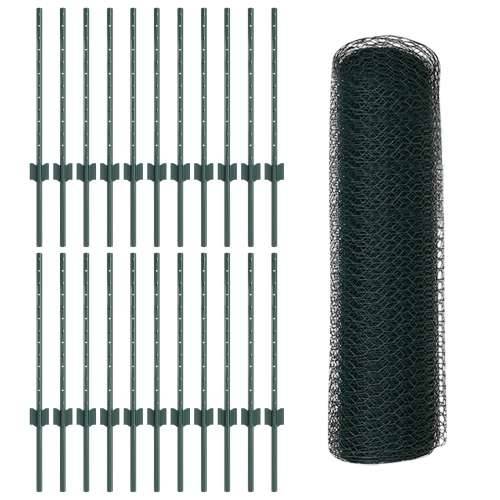 U-Postovi 11 kom Green 60 cm čelik Cijena