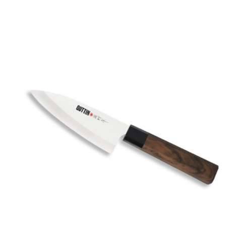 Kuhinjski Nož Quttin DEBA Takamura Smeđa Srebrna 11 cm (12 kom.) Cijena
