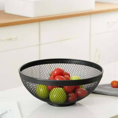 Posuda za Voće Confortime Crna Metal 26 x 12,5 cm (12 kom.) Cijena