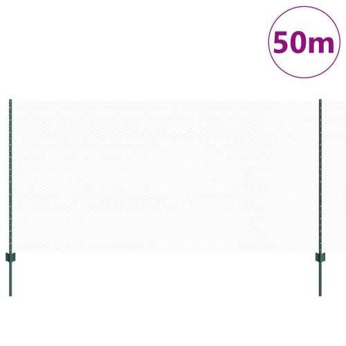 stupovi za ograde 11 kom U-kanal zelena 120 cm čelik Cijena