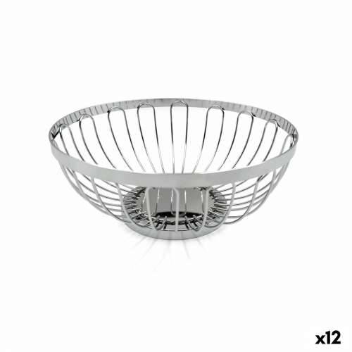 Košara za Kruh My Bar Srebrna Metal ø 20,5 x 8,5 cm (12 kom.) Cijena