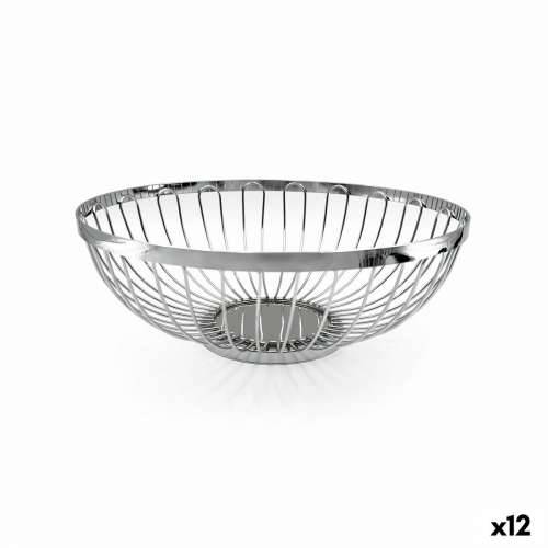 Košara za Kruh My Bar Srebrna Metal 25,5 x 9,5 cm (12 kom.) Cijena