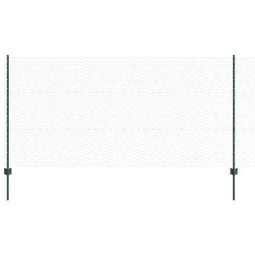 Ograde 11 kom U-Oblik Zelene 120 cm Čelik Cijena