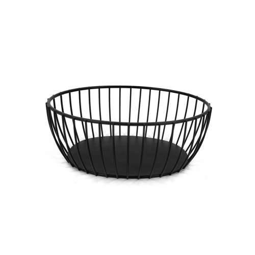 Košara za Kruh My Bar Crna Metal ovalno 20 x 15 x 8 cm (12 kom.) Cijena