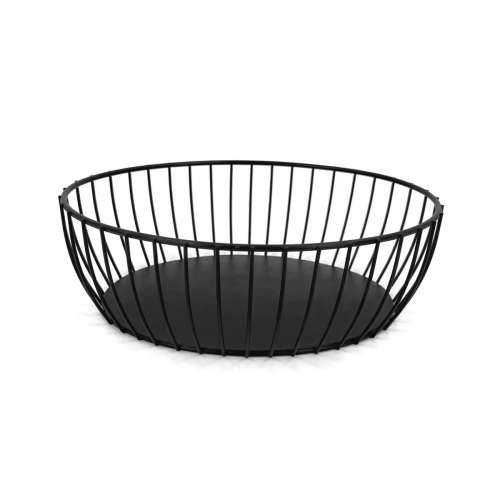 Košara za Kruh My Bar Crna Metal ovalno 24 x 19 x 8 cm (12 kom.) Cijena