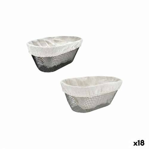 Košara za Kruh Metal ovalno 25 x 13 x 10 cm (18 kom.) Cijena