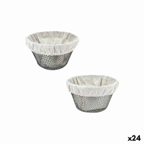 Košara za Kruh Metal 18 x 18 x 10 cm (24 kom.) Cijena