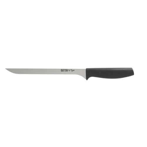 Nož za Pršut Quttin Laos 22 cm Crna Srebrna (36 Jedinice) Cijena