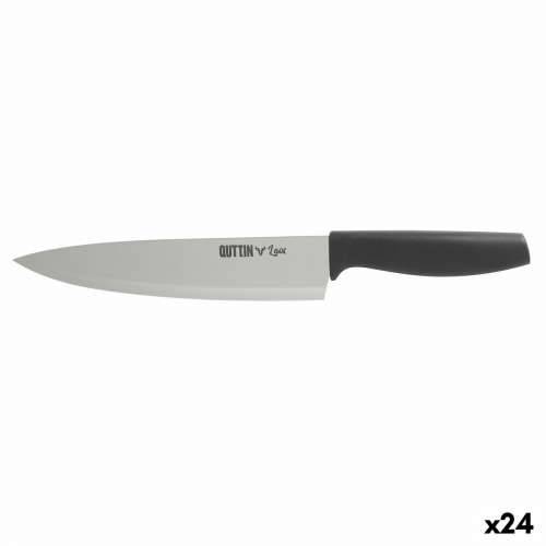 Kuhinjski Nož Quttin Laos Crna Srebrna 20 cm (24 kom.) Cijena