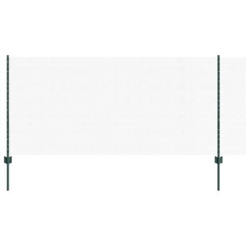 Ograde za postavljanje 11 kom U-kanal zelena 100 cm čelik Cijena